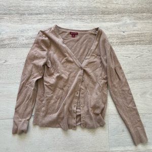 Tan Cardigan